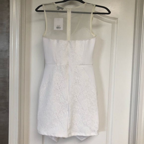 Top Shop White Mini Dress, Perfect for Graduation! - Picture 4 of 6